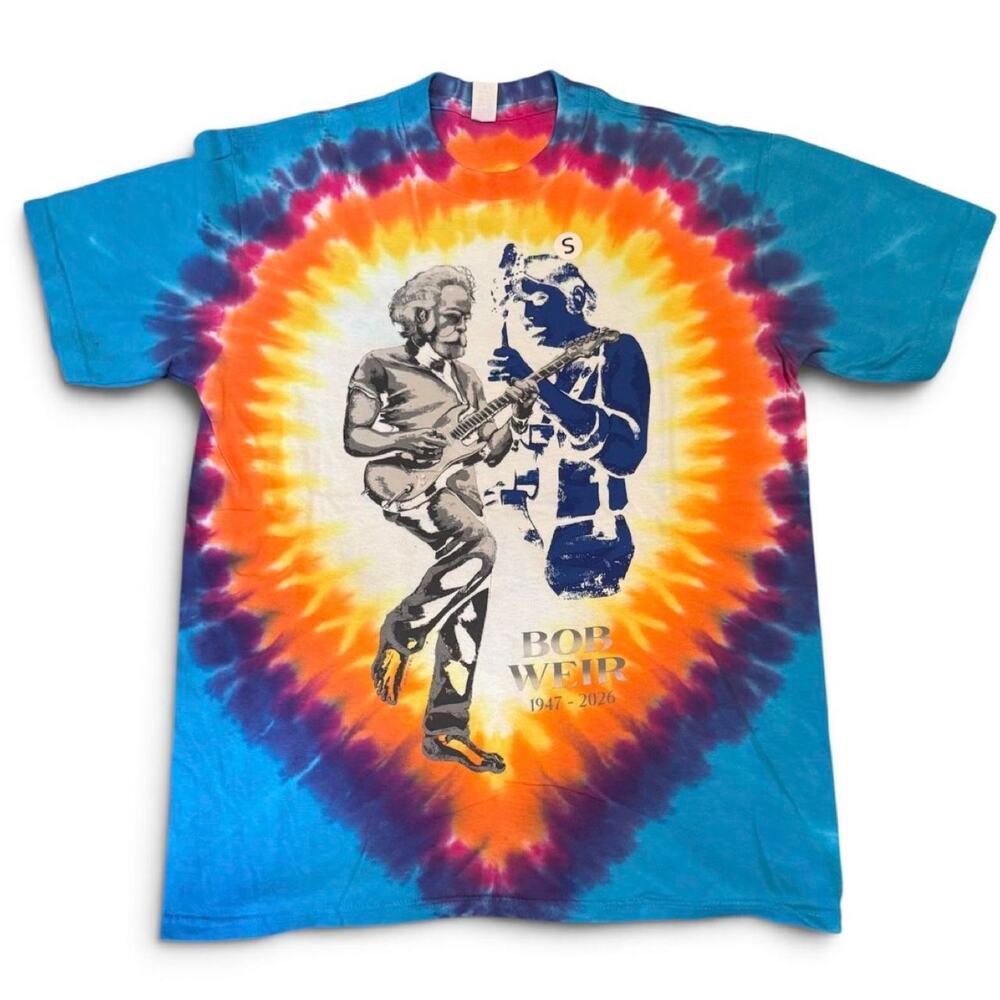 Bob Weir Grateful Dead Tribute Tie-Dye T-Shirt Adult Small NWOT